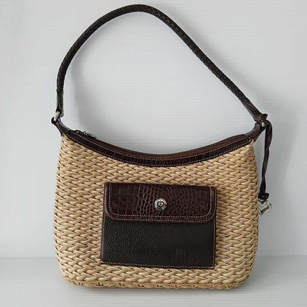Brighton Rattan Woven Bag